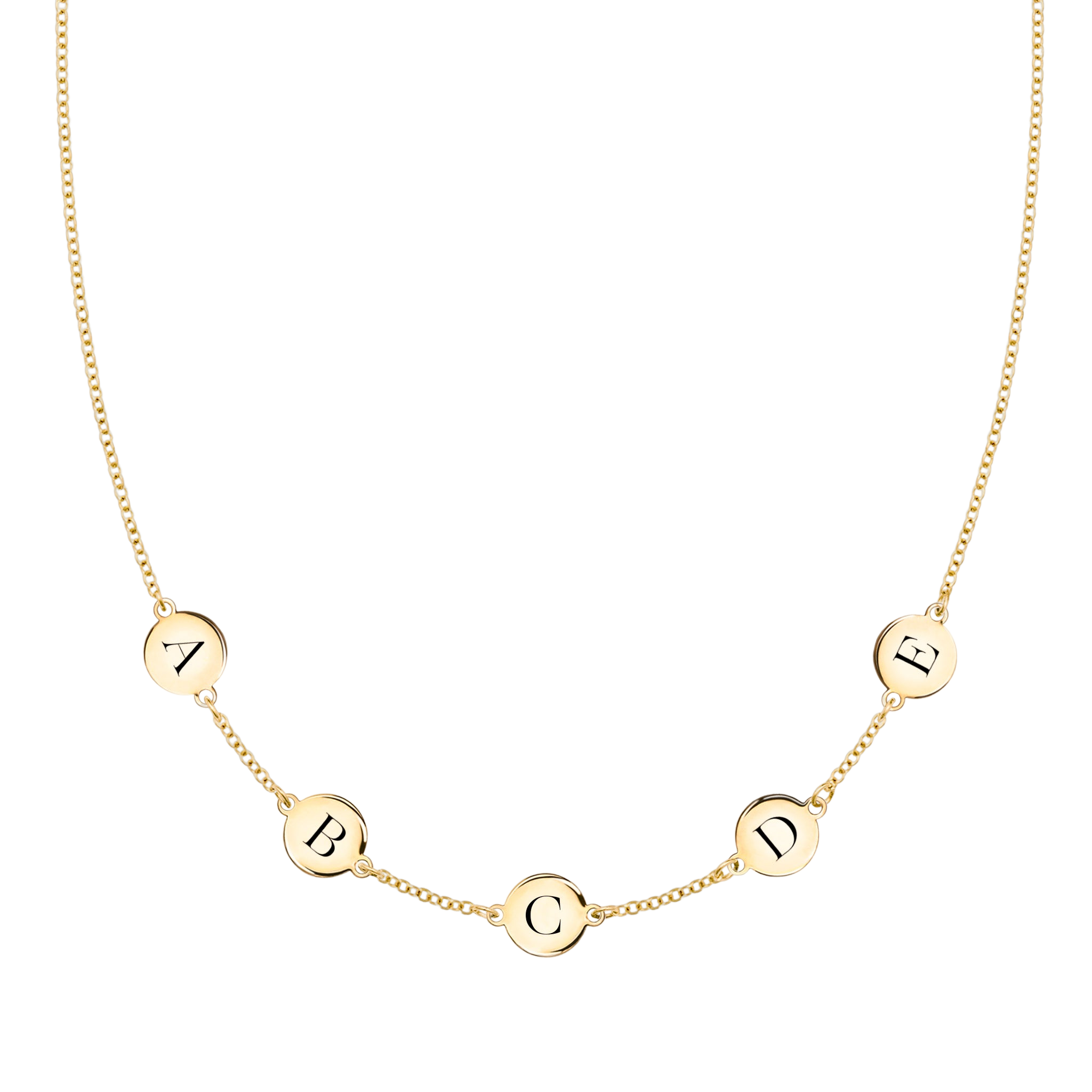 initial necklace, custom letter necklace, personalized necklace for mom, everyday necklace, girlfriend&
