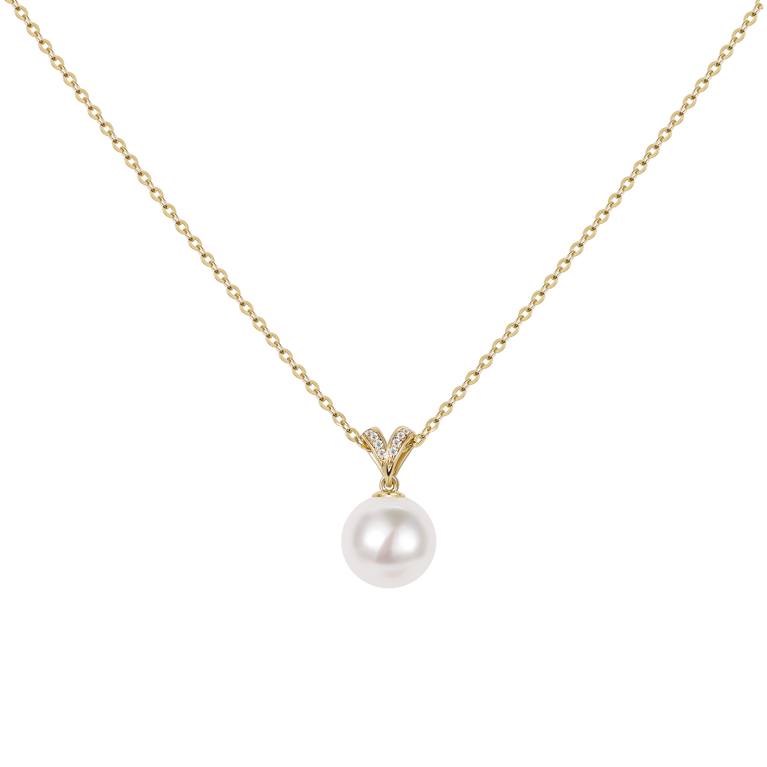 gold pearl necklace, freshwater pearl necklace,  mother of pearl necklace, pearl on gold chain necklace, heart and pearl necklace, fashion necklace