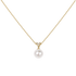 gold pearl necklace, freshwater pearl necklace,  mother of pearl necklace, pearl on gold chain necklace, heart and pearl necklace, fashion necklace