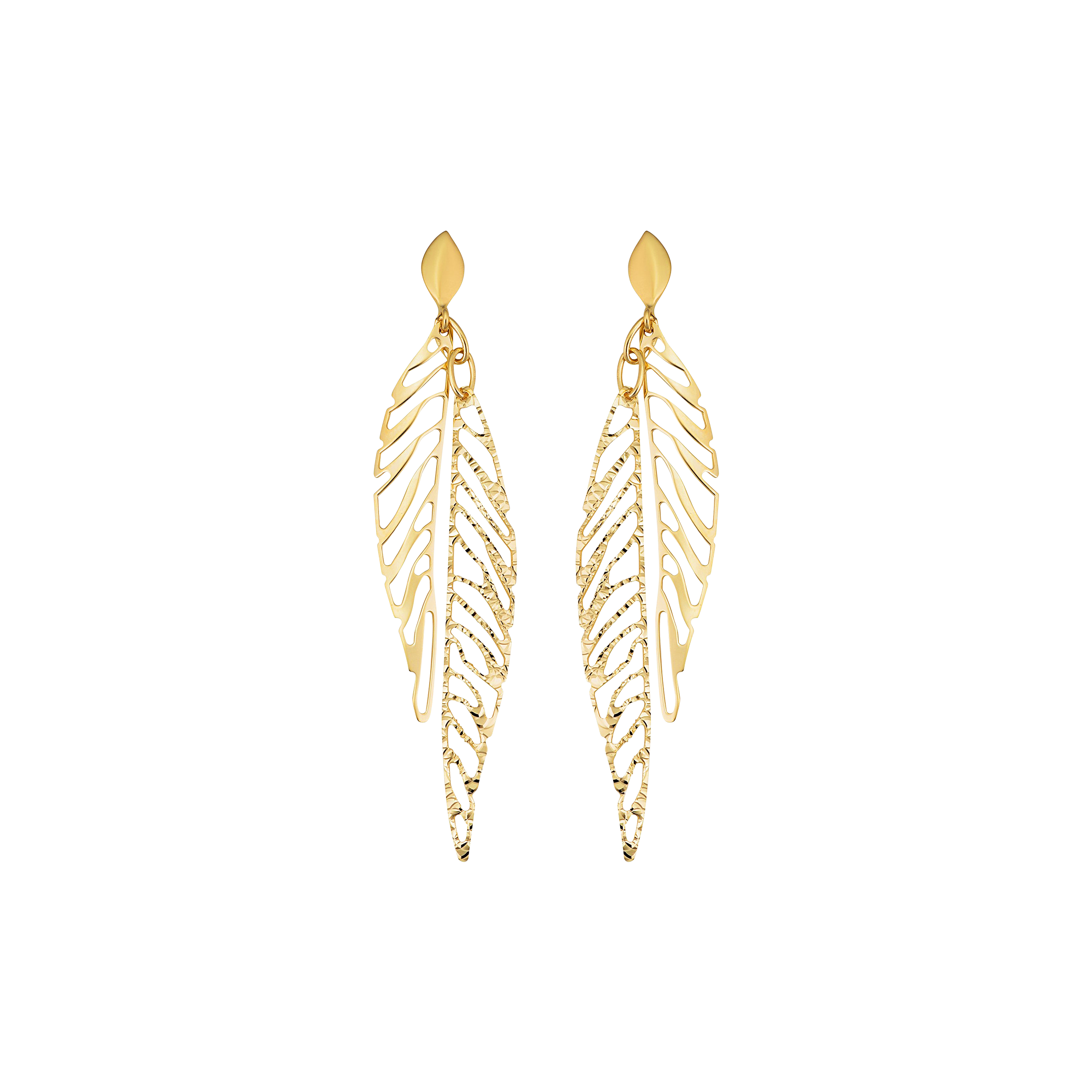 Leaf Dangle Earrings