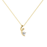 birthstone necklace for women, april birthstone jewelry,  twisted chain necklace, 14k gold necklaces, gold pendant necklace