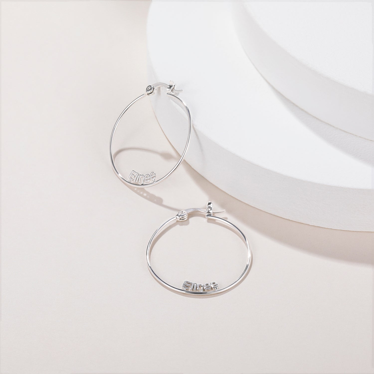 Hollow Name Personalized Earrings