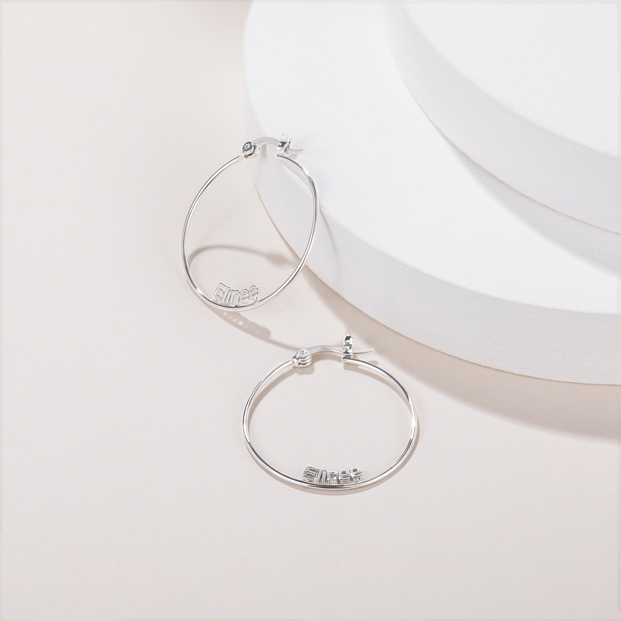 Hollow Name Personalized Earrings