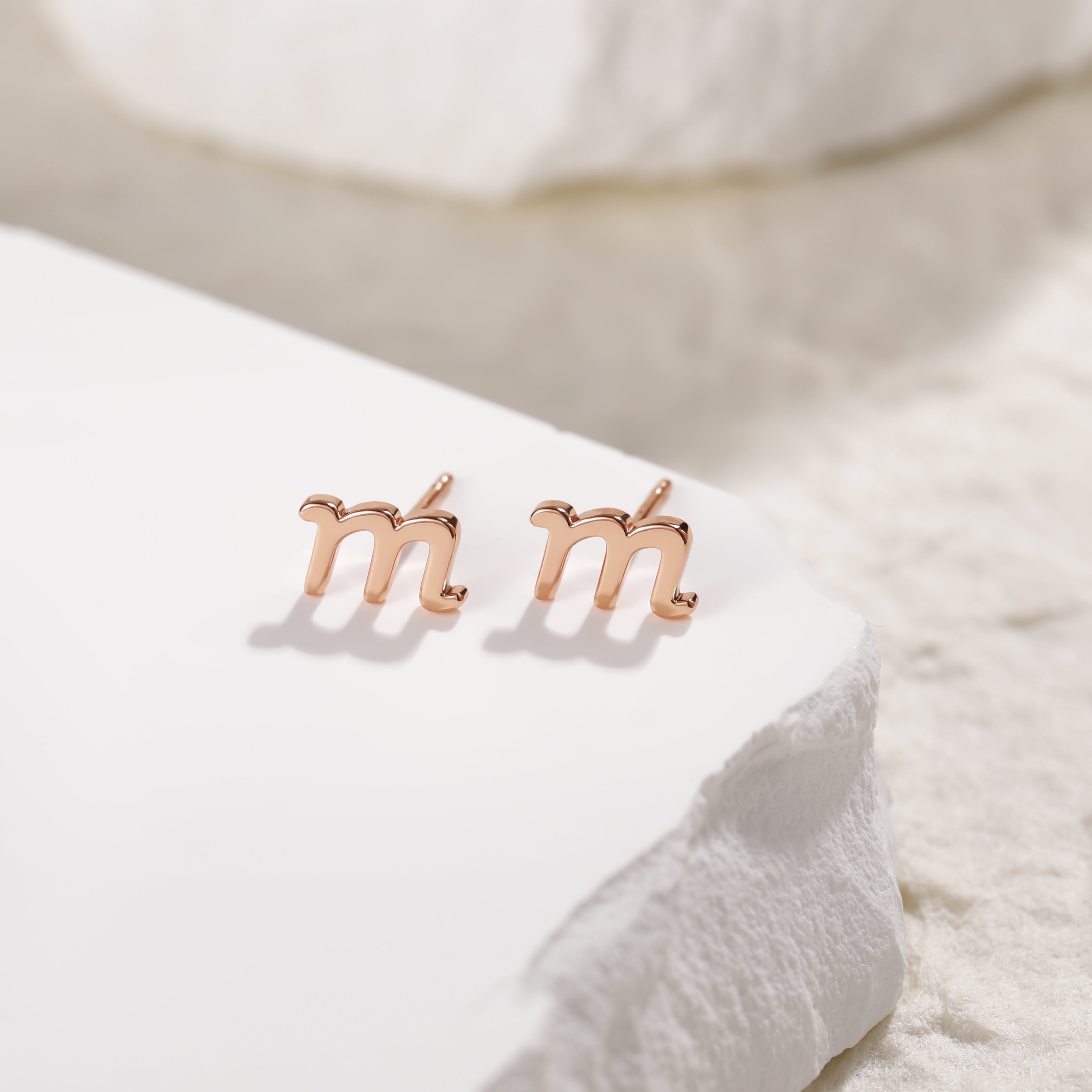 Personalized Initial Earrings
