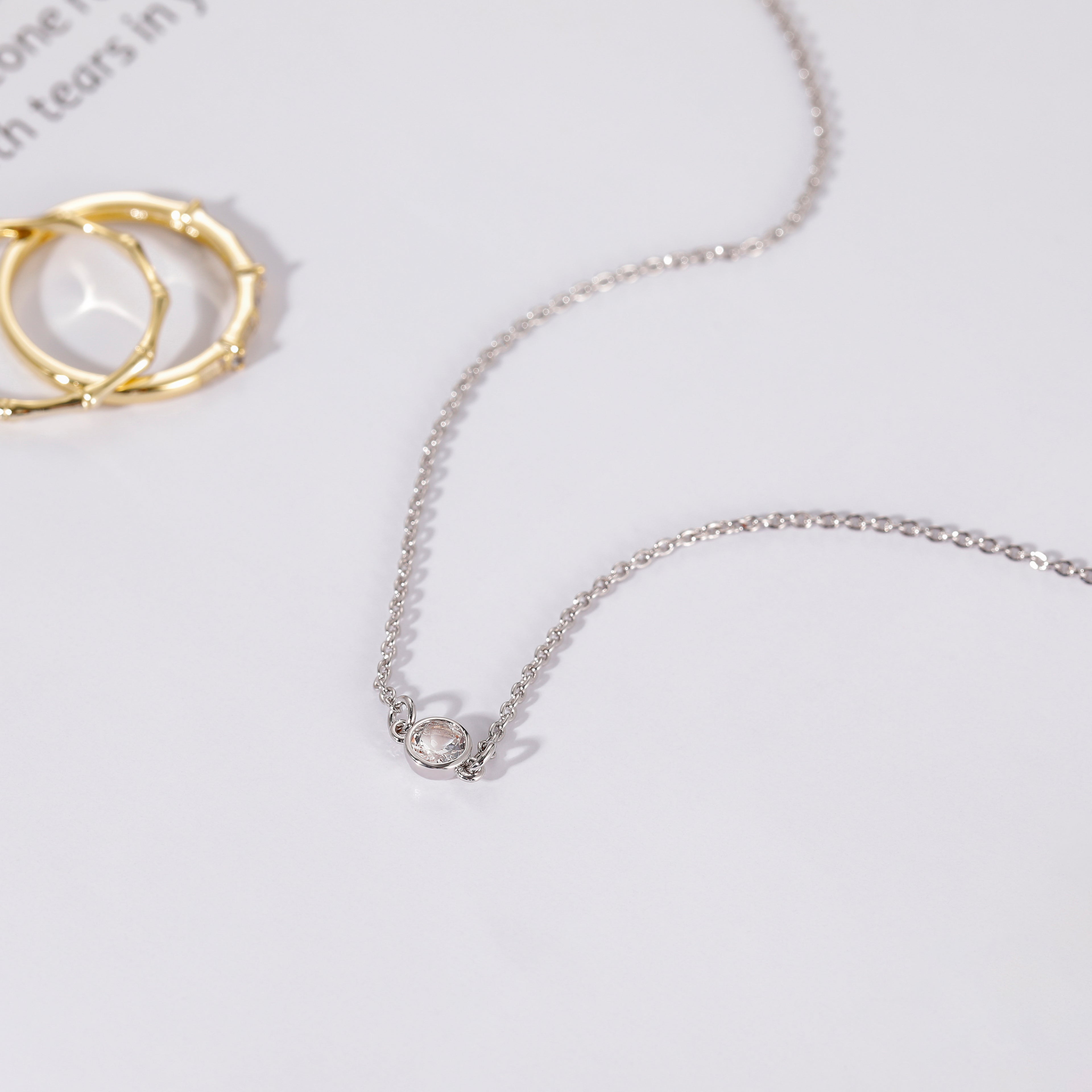 personalized birthstone necklace, mother necklace, modern jewelry fashion, gemstone necklace , white gold necklace for women
