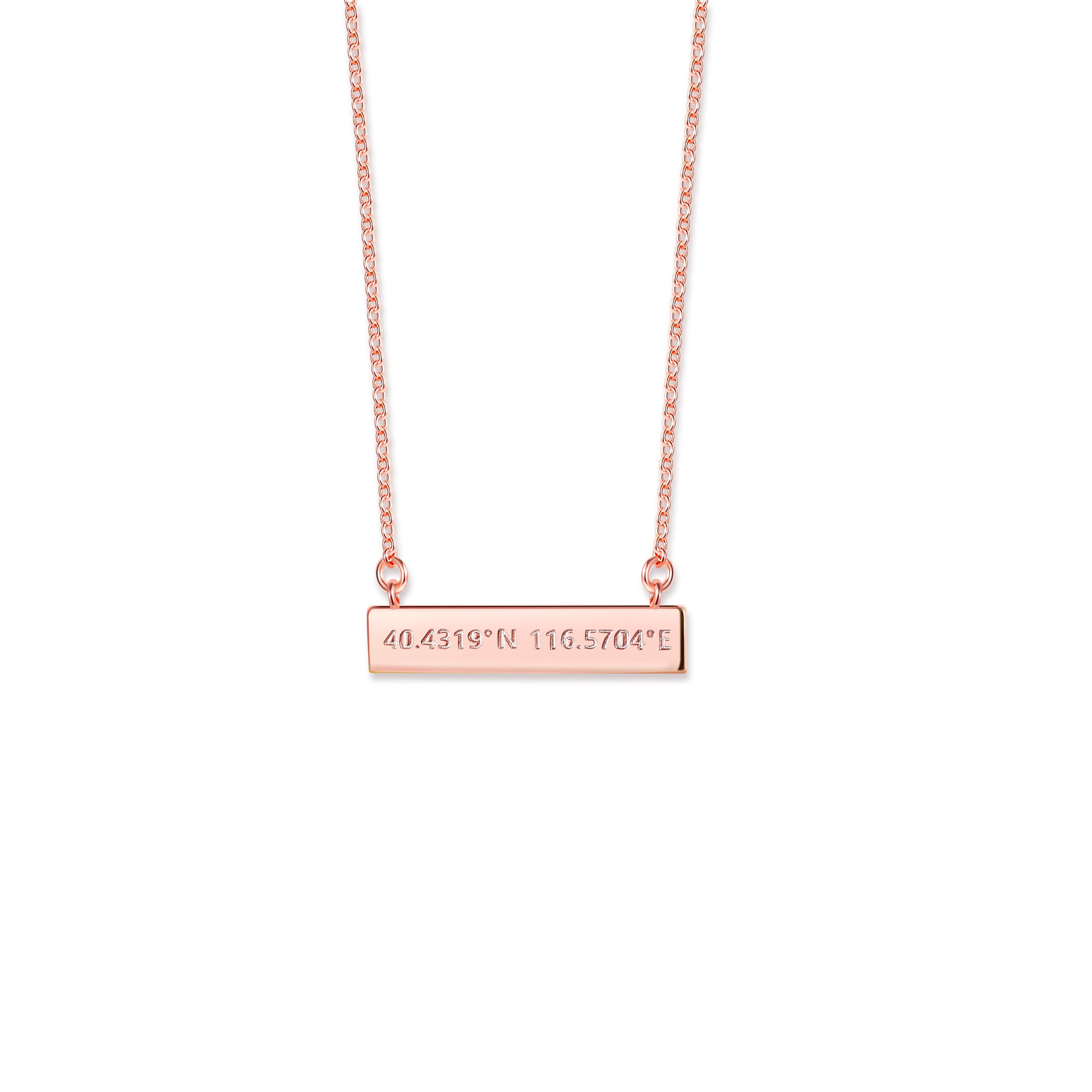 engraved and initial necklace, custom initial necklace, rose gold necklace, girlfriend&