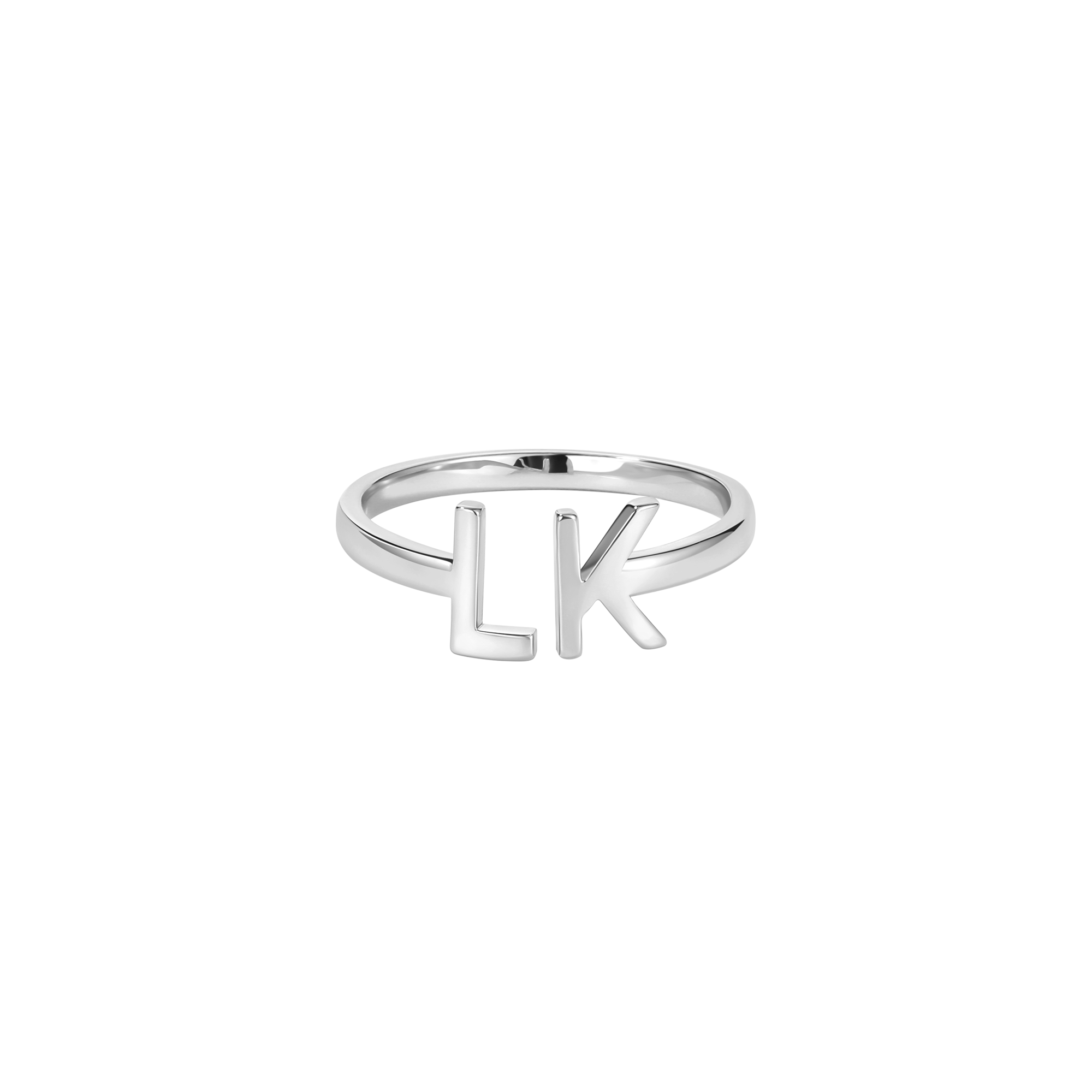 Open Initial Memorial Ring