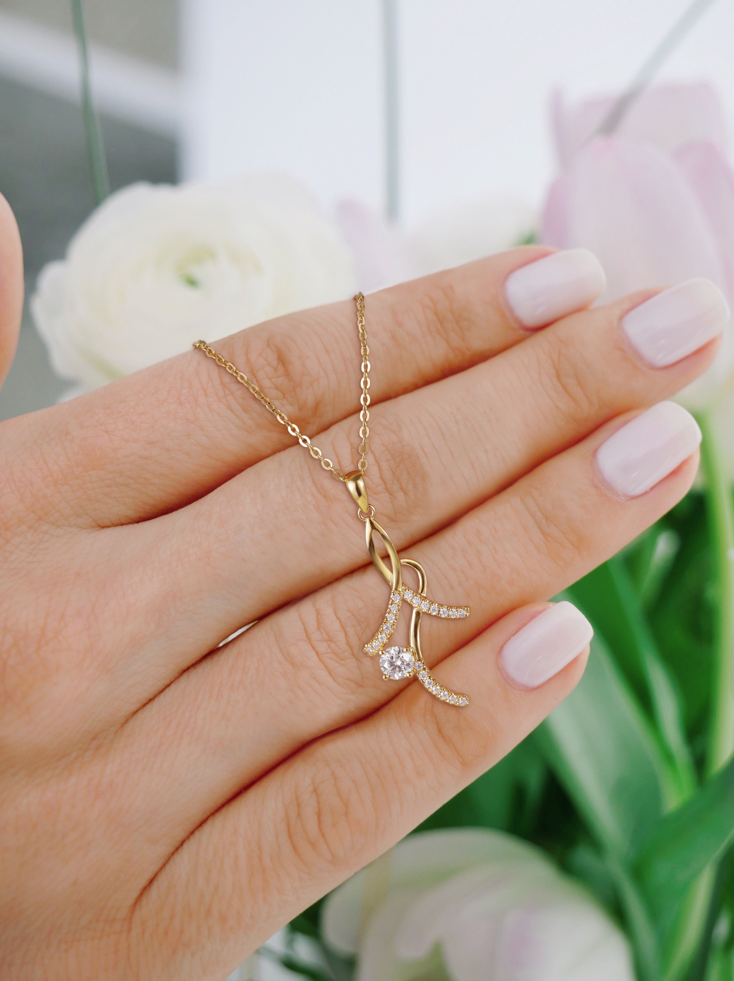 moissanite pendant necklace, best friend jewelry, diamond alternative,solitaire necklace, gemstone necklace