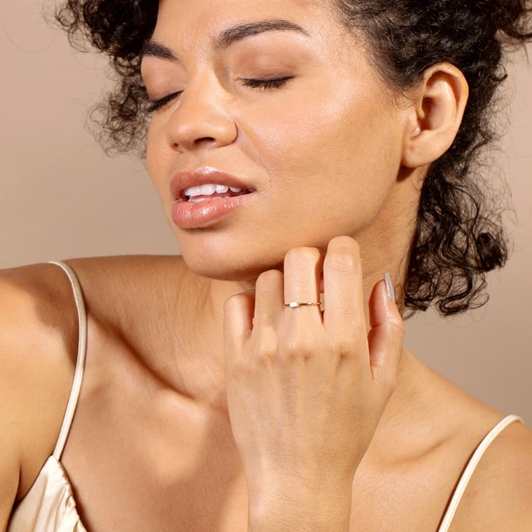 Oriental Charm Simple Ring