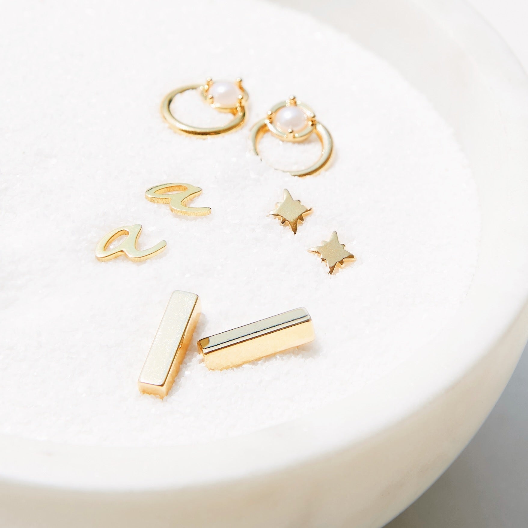 Personalized Initial Earrings