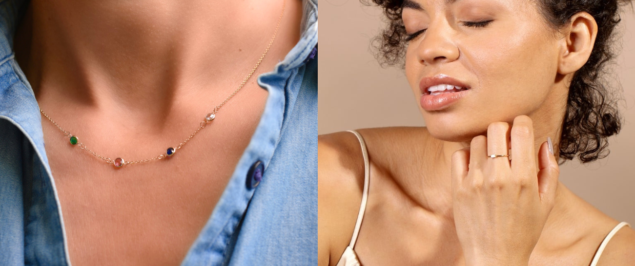 Customized Charm: Birthstone Jewelry Selections for Mom
