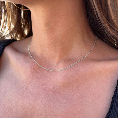 cable chain, chain link necklace, everyday necklace, 14k gold necklaces, real gold necklace for women