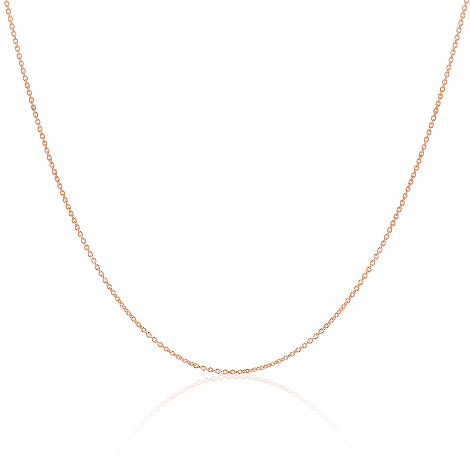 chain &amp; cable,10k gold chain,rose gold necklace, necklace for mother, best gift for friend