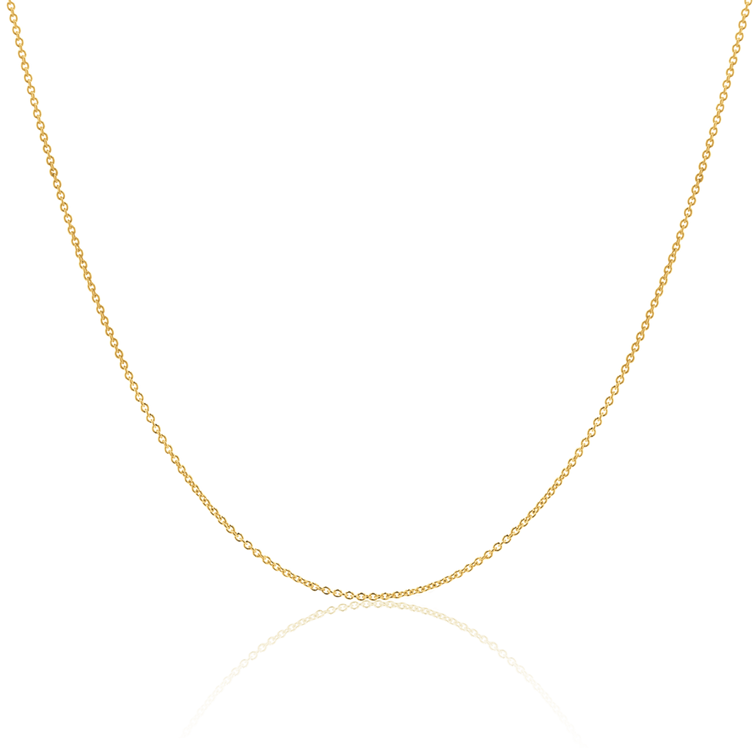 Gold Cable Link Chain 1.1MM