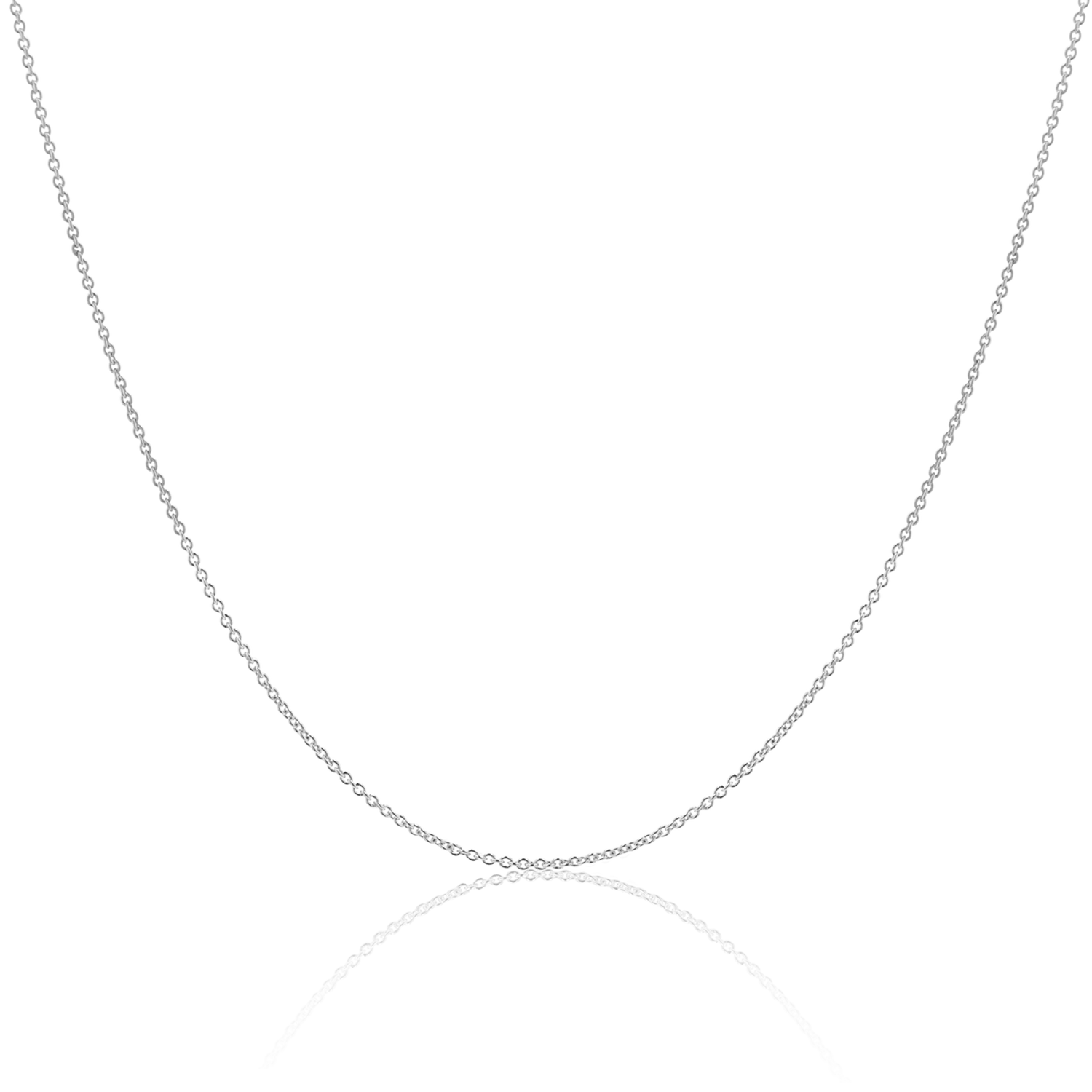 cable chain necklace ,white gold chain, white gold necklace, gold necklace for women, best gifts for friends