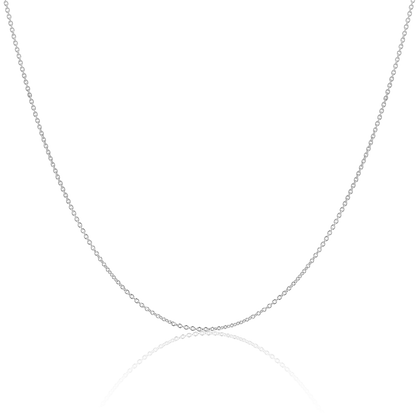 cable chain necklace ,white gold chain, white gold necklace, gold necklace for women, best gifts for friends