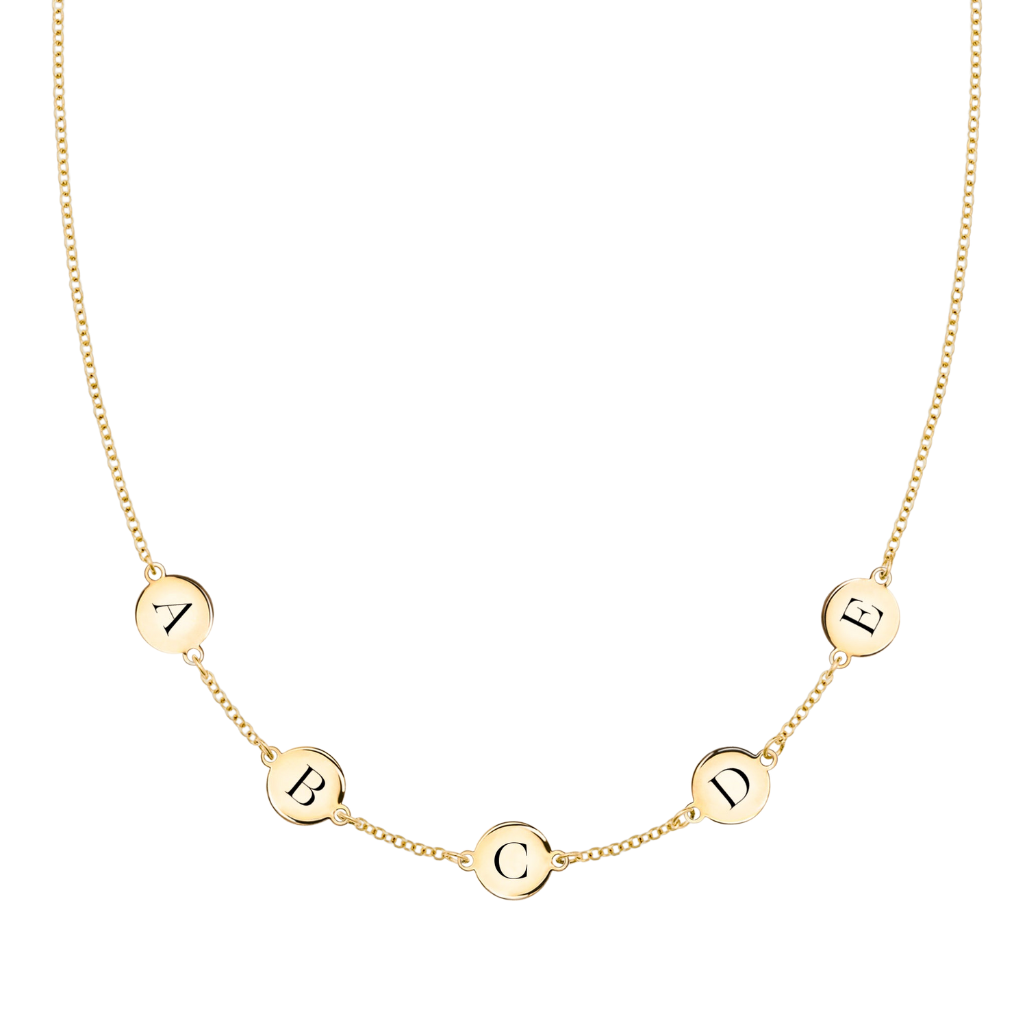 initial necklace, custom letter necklace, personalized necklace for mom, everyday necklace, girlfriend&