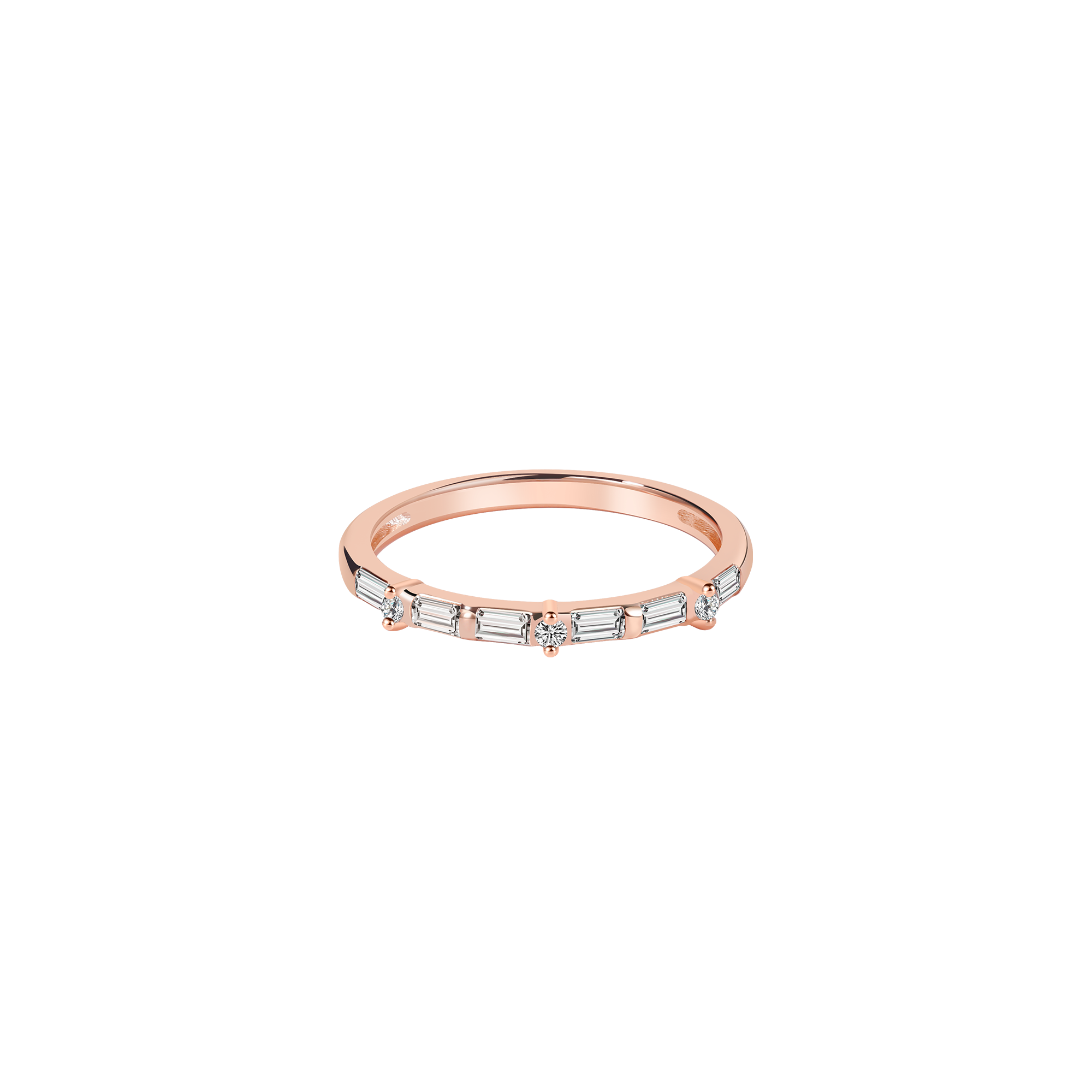 Anello con pietra preziosa rettangolare personalizzabile 