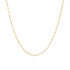 chain necklace, paper clip necklace, dainty chain necklace