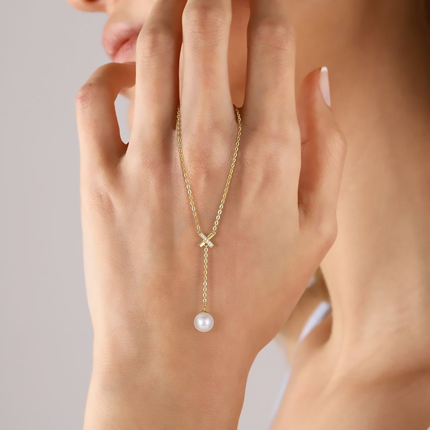 pearl pendant necklace, gold necklace with pendant, gold jewelry for women, 14k gold jewelry,pearl white
