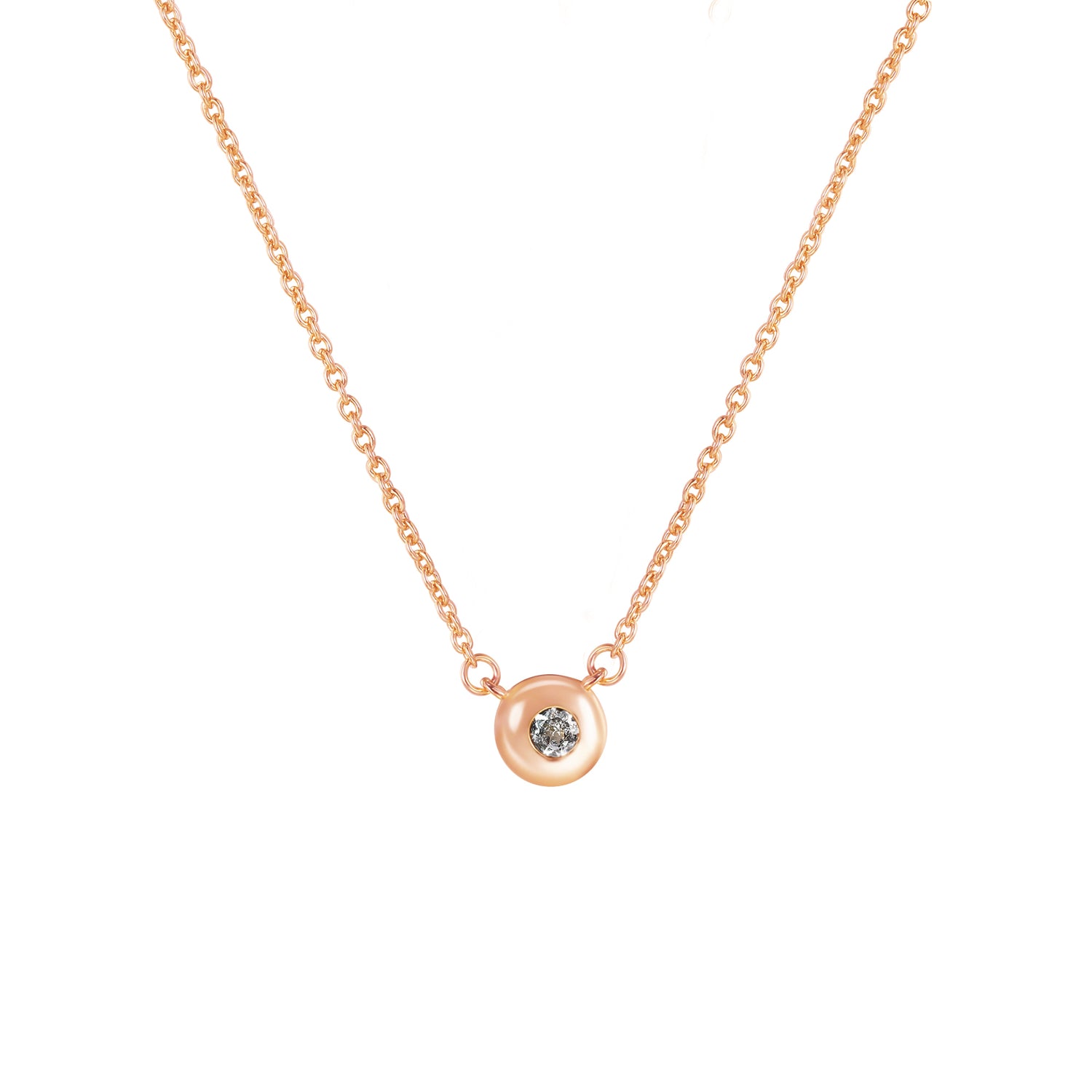 gold gemstone necklace, rose gold jewelry, rose gold diamond necklace, best friends necklace, custom birthstone necklace