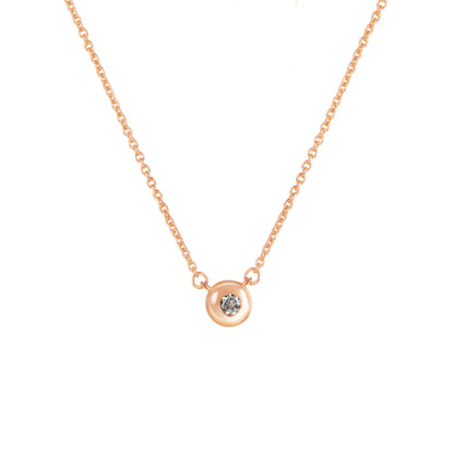 gold gemstone necklace, rose gold jewelry, rose gold diamond necklace, best friends necklace, custom birthstone necklace