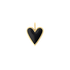 14K gold pendant, designer pendants, heart pendant, heart charm, gold jewelry for women