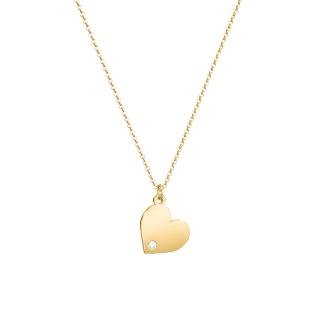 Heart Gemstone Necklace