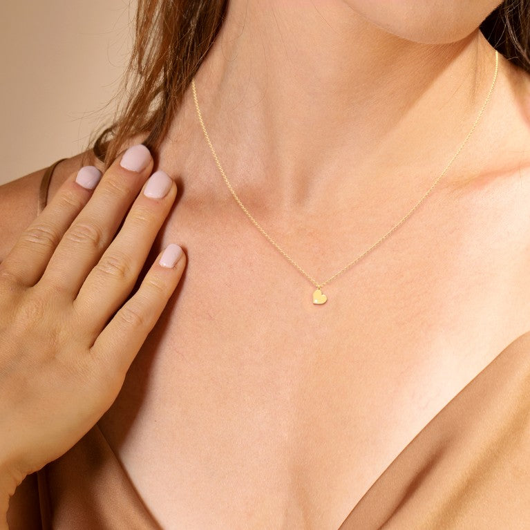 Heart Gemstone Necklace