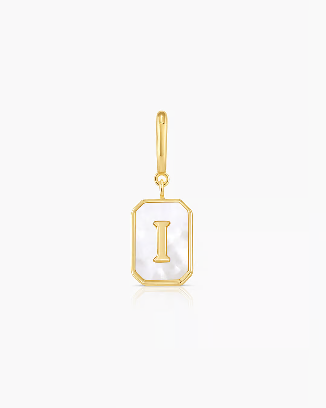 initial I, pendant for women, parker charm for women