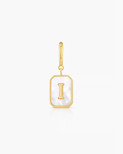 initial I, pendant for women, parker charm for women