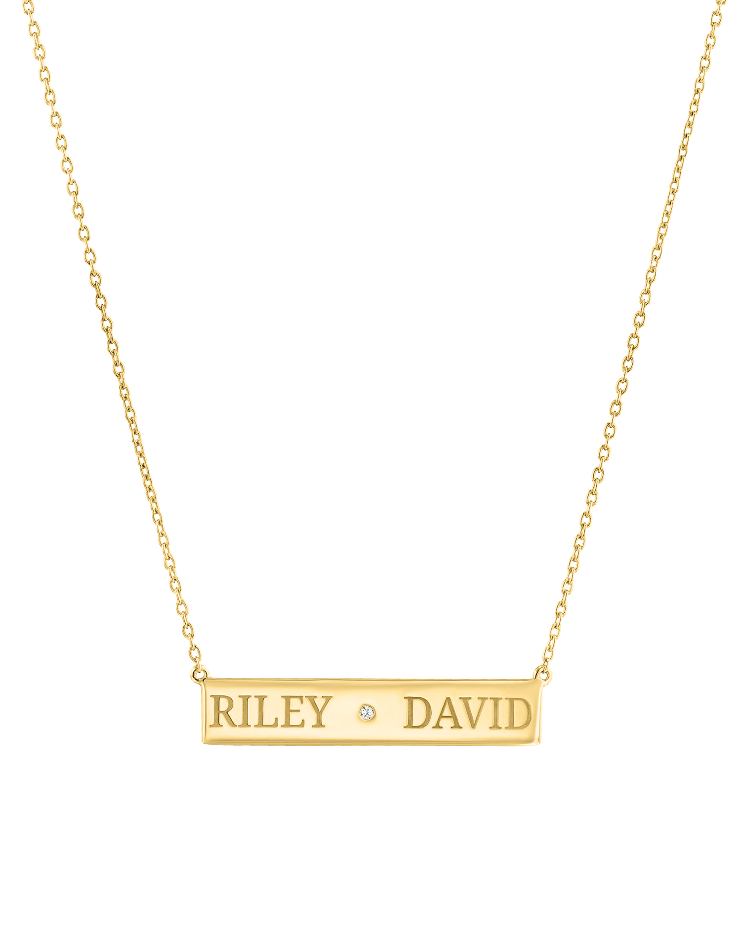 gold engraved necklace, custom valentine&