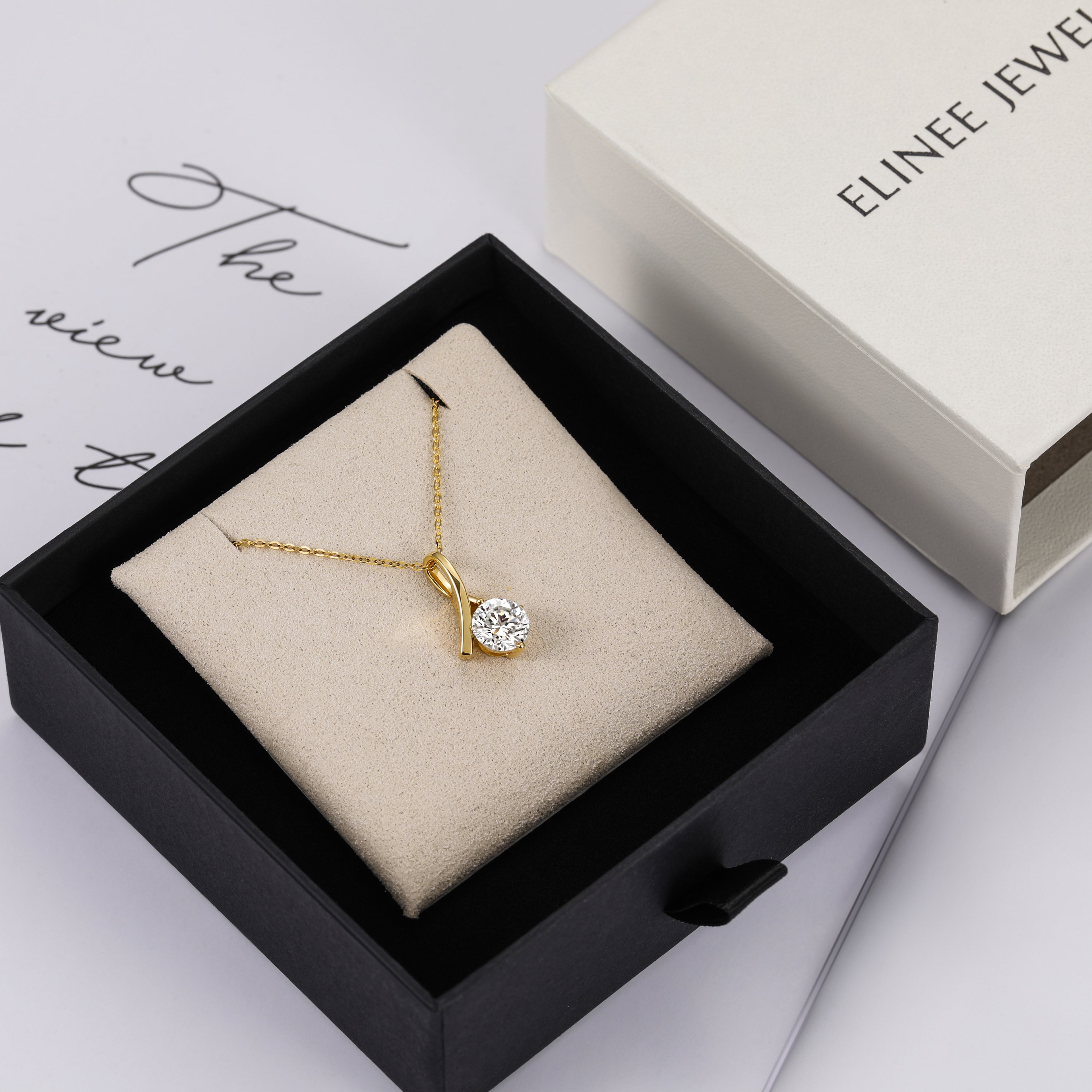 solitaire necklace, mothers necklace with birthstone, gold necklace and diamond pendant, custom necklace with birthstone,  mothers necklace