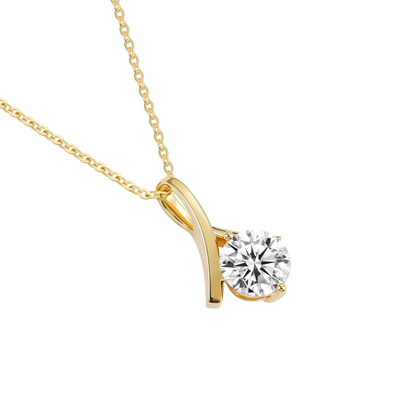 gold solitaire necklace, april birthstone necklace, custom necklace pendant, gold necklace women, birthstone necklace， best gifts for friends