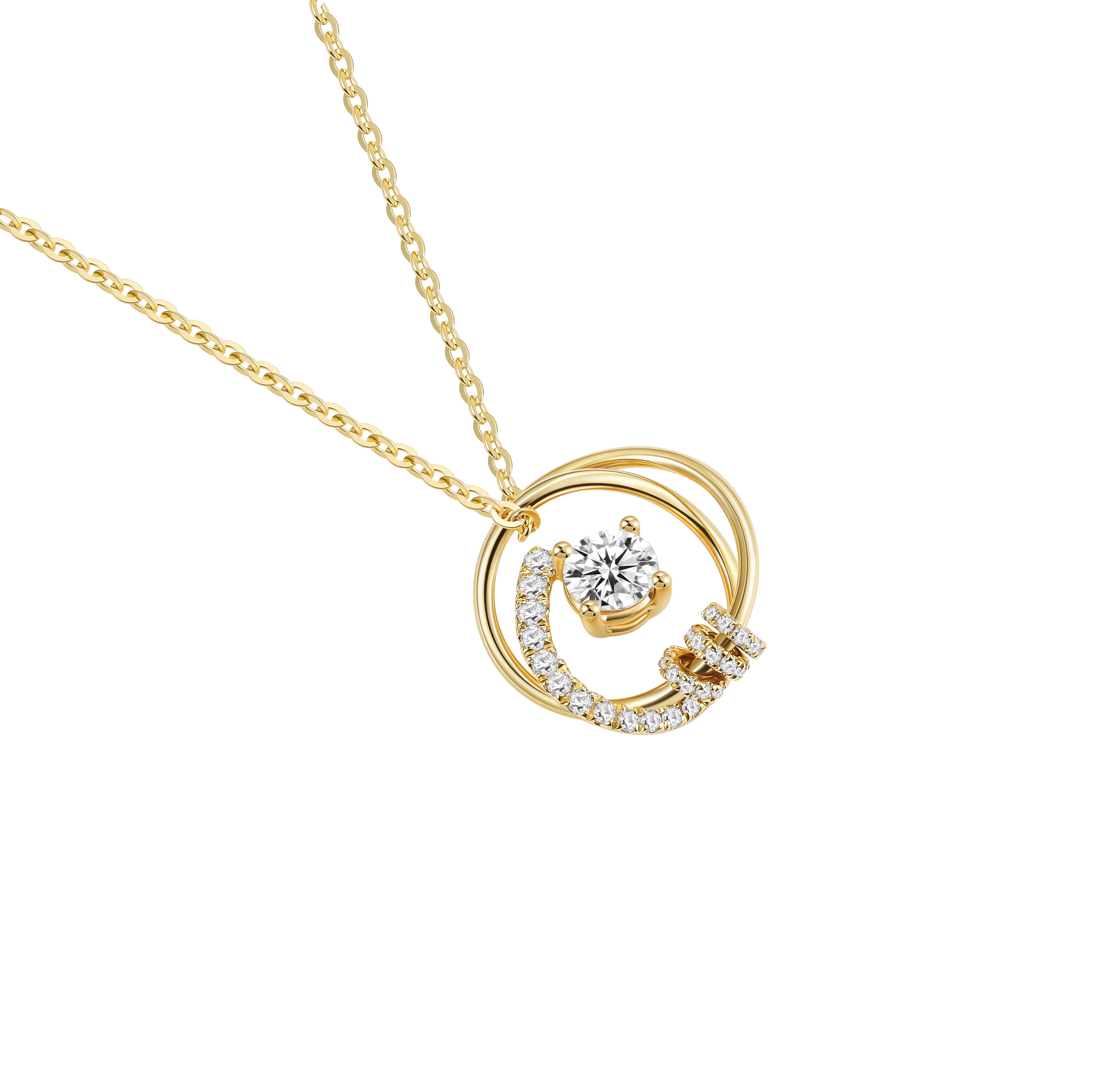 moissanite wedding set, gold pendant necklace, mother&