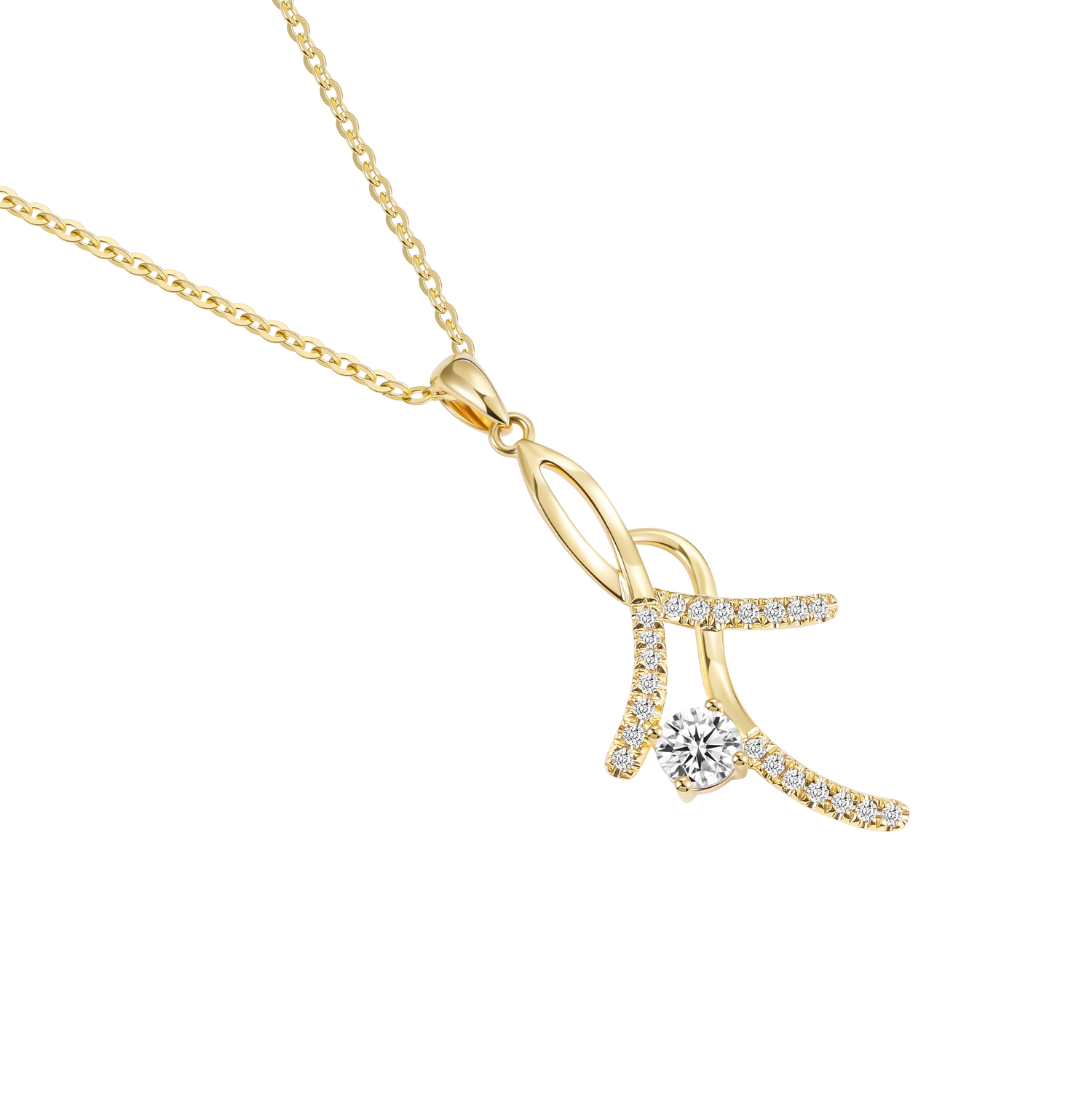 moissanite necklace for women, diamond alternatives,gold solitaire necklace, gemstone jewelry, simple necklace
