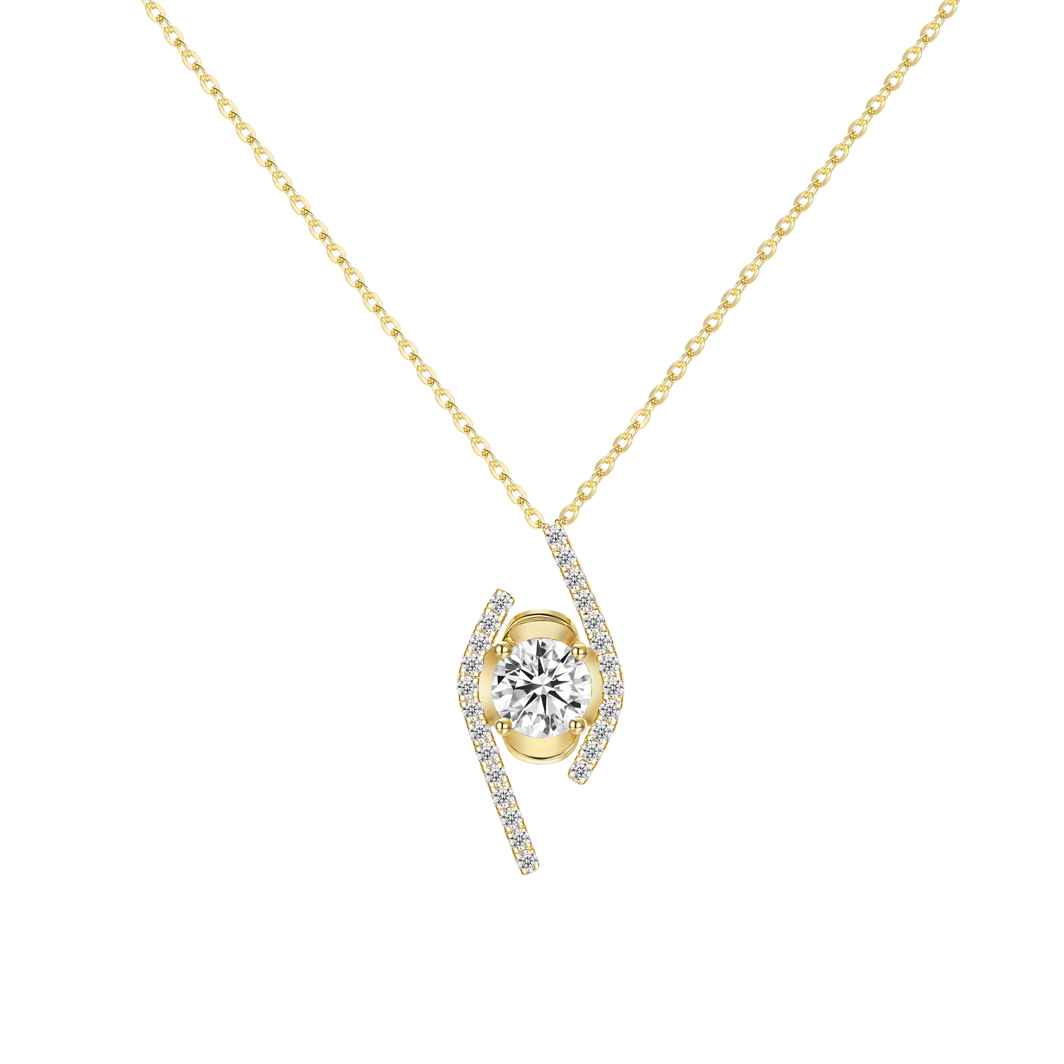 moissanite necklace for women, evil eye necklace, 18k gold necklace, eye pendant, necklace for mom