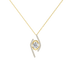moissanite necklace for women, evil eye necklace, 18k gold necklace, eye pendant, necklace for mom