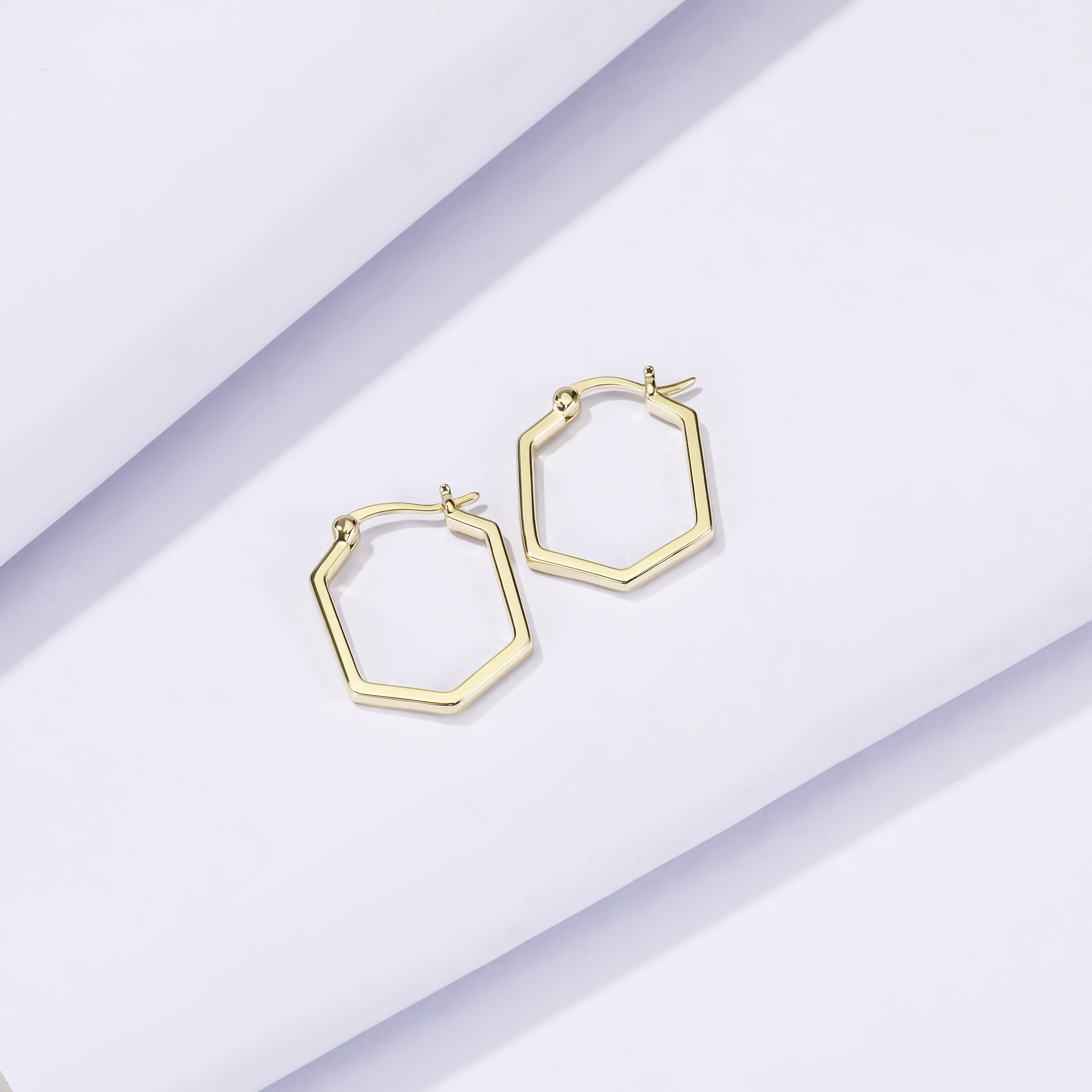 Orecchini a geometria cava