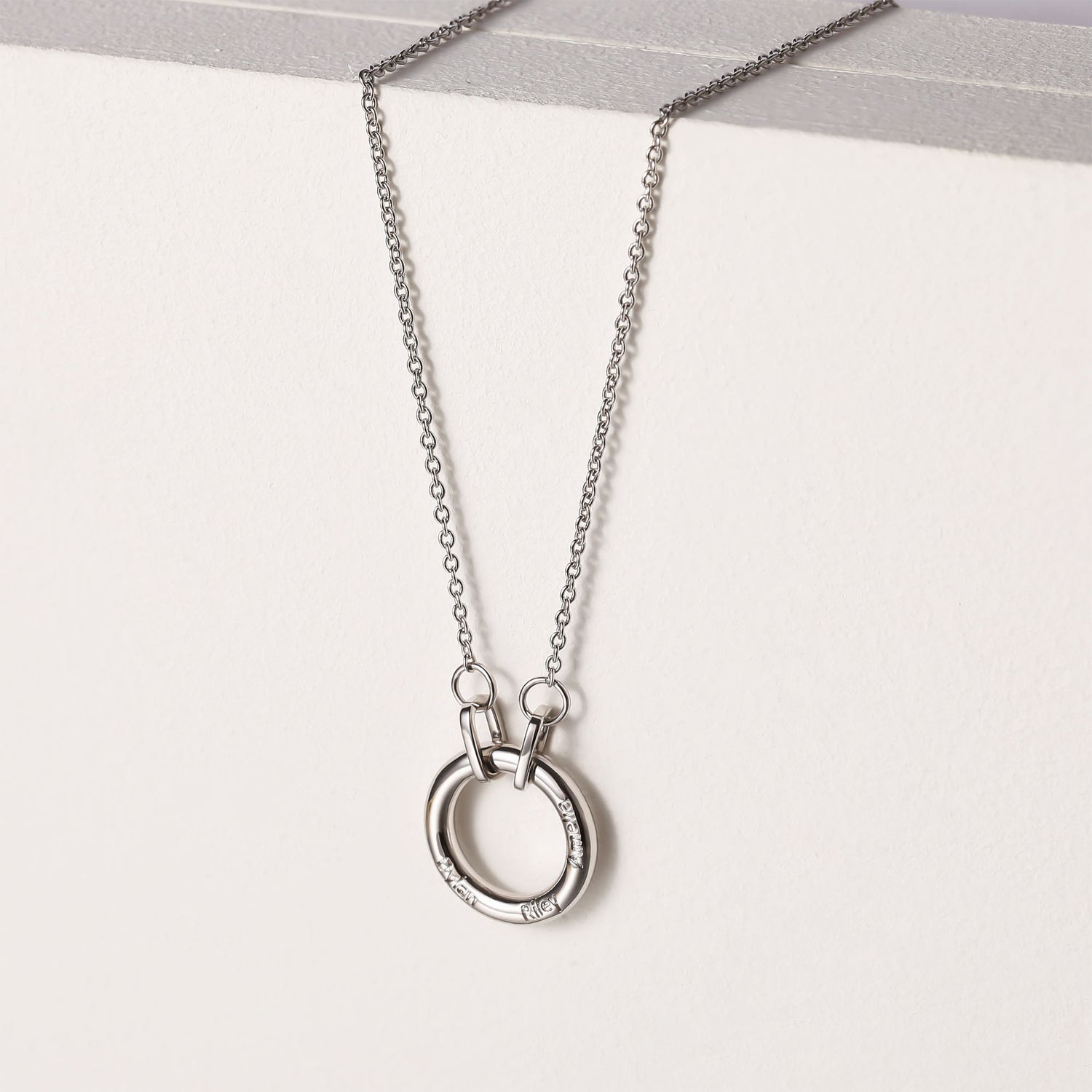 custom name necklace, white gold necklace for women, gold circle pendant necklace,gold name necklace, best gifts for friend