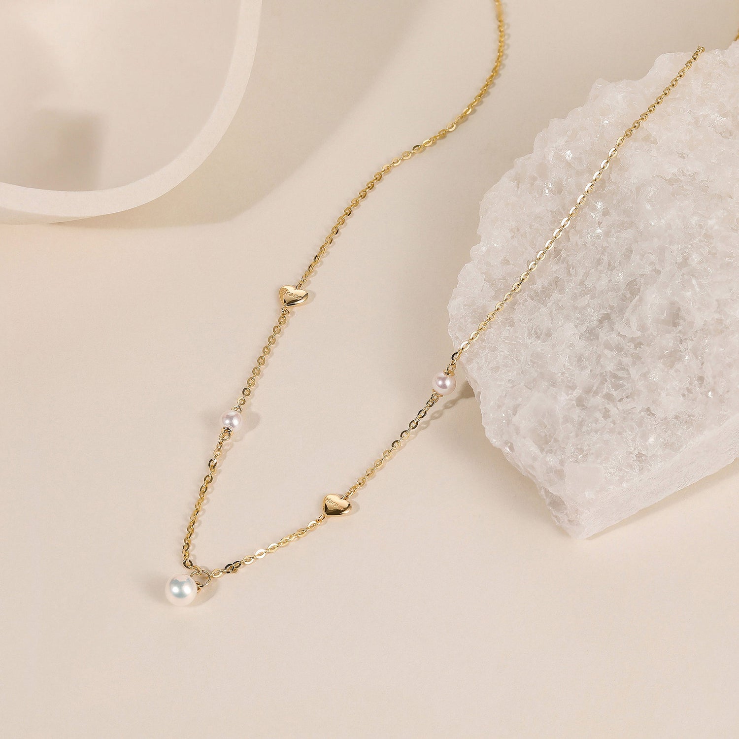 mother of pearl necklace, heart necklace, gold pearl necklace, vintage pearl necklace, custom pendant necklace