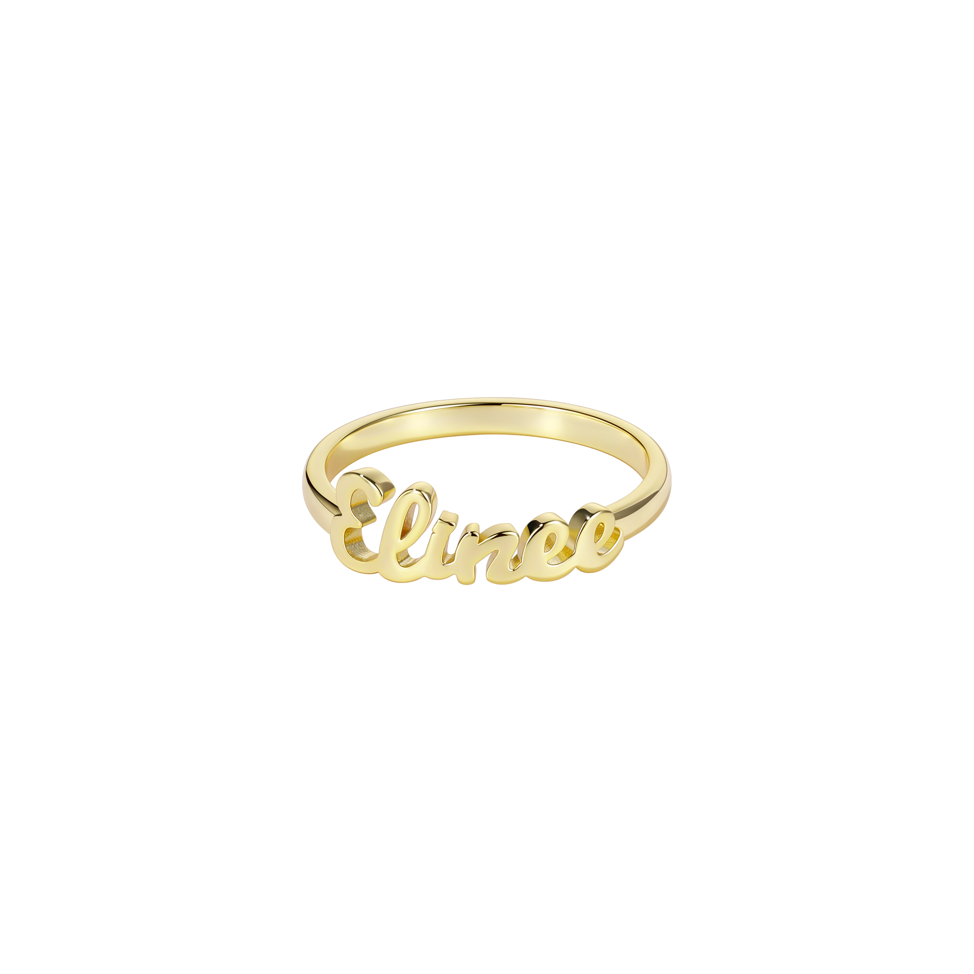 Bague créative en or massif