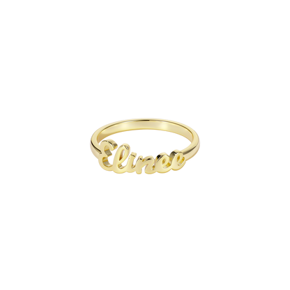 Bague créative en or massif