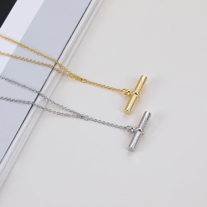 white gold necklace for women, bar necklace, 10k gold necklace, solid gold chain, modern jewelry fashions