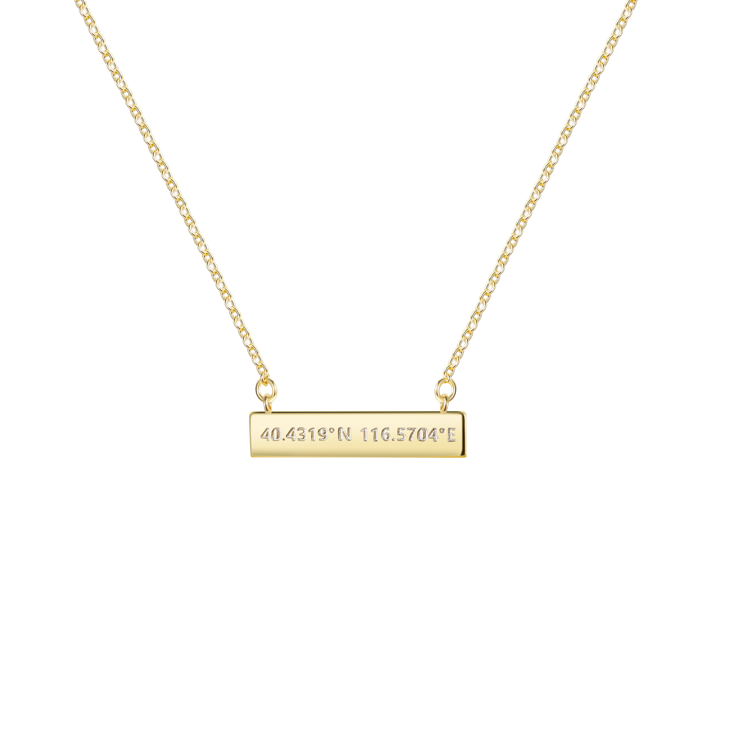 engraved bar necklace, custom engraved necklace, personalized gift for mom, best gifts for friend, 14k pendant necklace