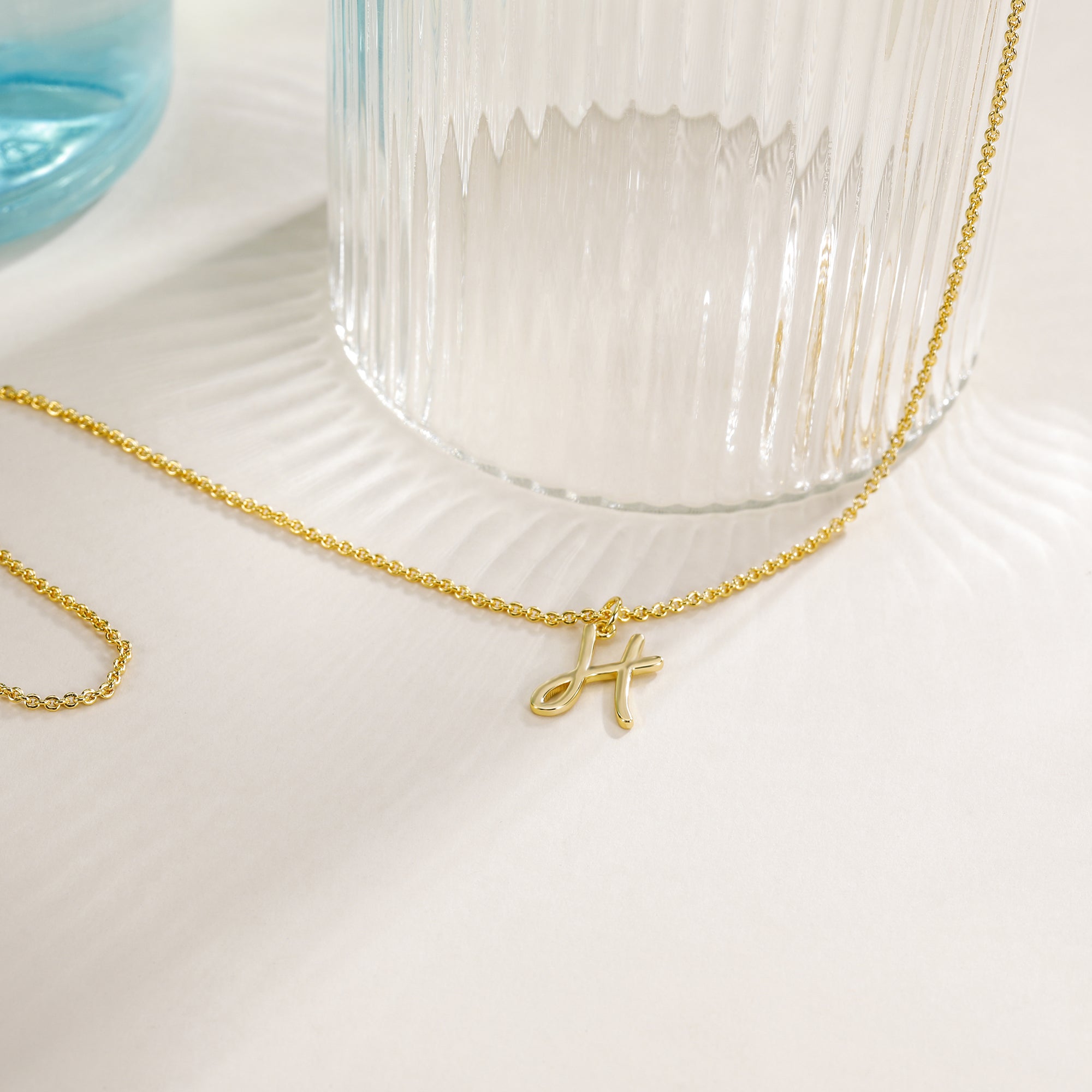 dainty initial necklace, personalized necklace for mom, gold letter necklace, 14K gold necklace women, best gifts for firend