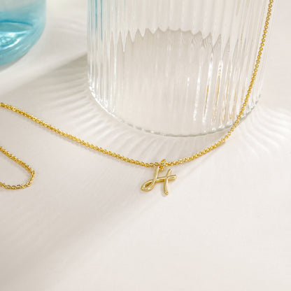 dainty initial necklace, personalized necklace for mom, gold letter necklace, 14K gold necklace women, best gifts for firend