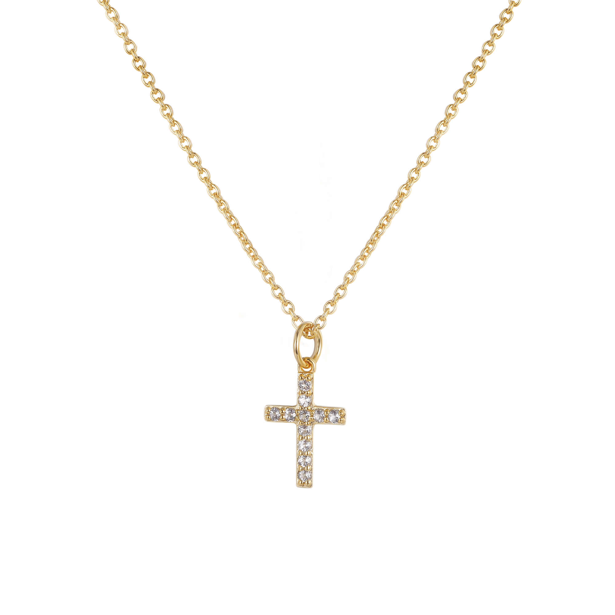 diamond cross necklace, multi stone gold necklace, 14k gold jewelry, gold cross pendant, antique cross pendant necklace