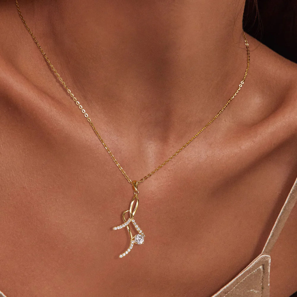 moissanite pendant necklace, 14K gold necklaces, everyday necklace for women,luxury 18k gold diamond jewelry,design necklace
