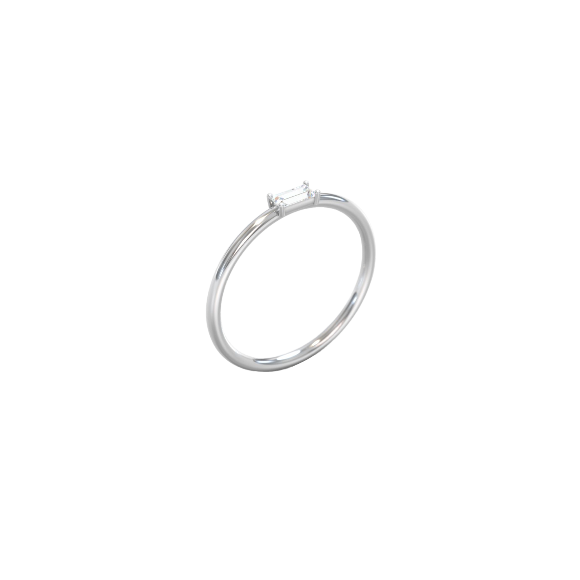 Anello semplice con fascino orientale
